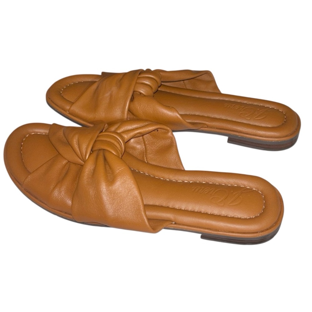 NWOT J. Crew Leather Menorca padded twist-knot sandals in size 7 - Picture 10 of 16